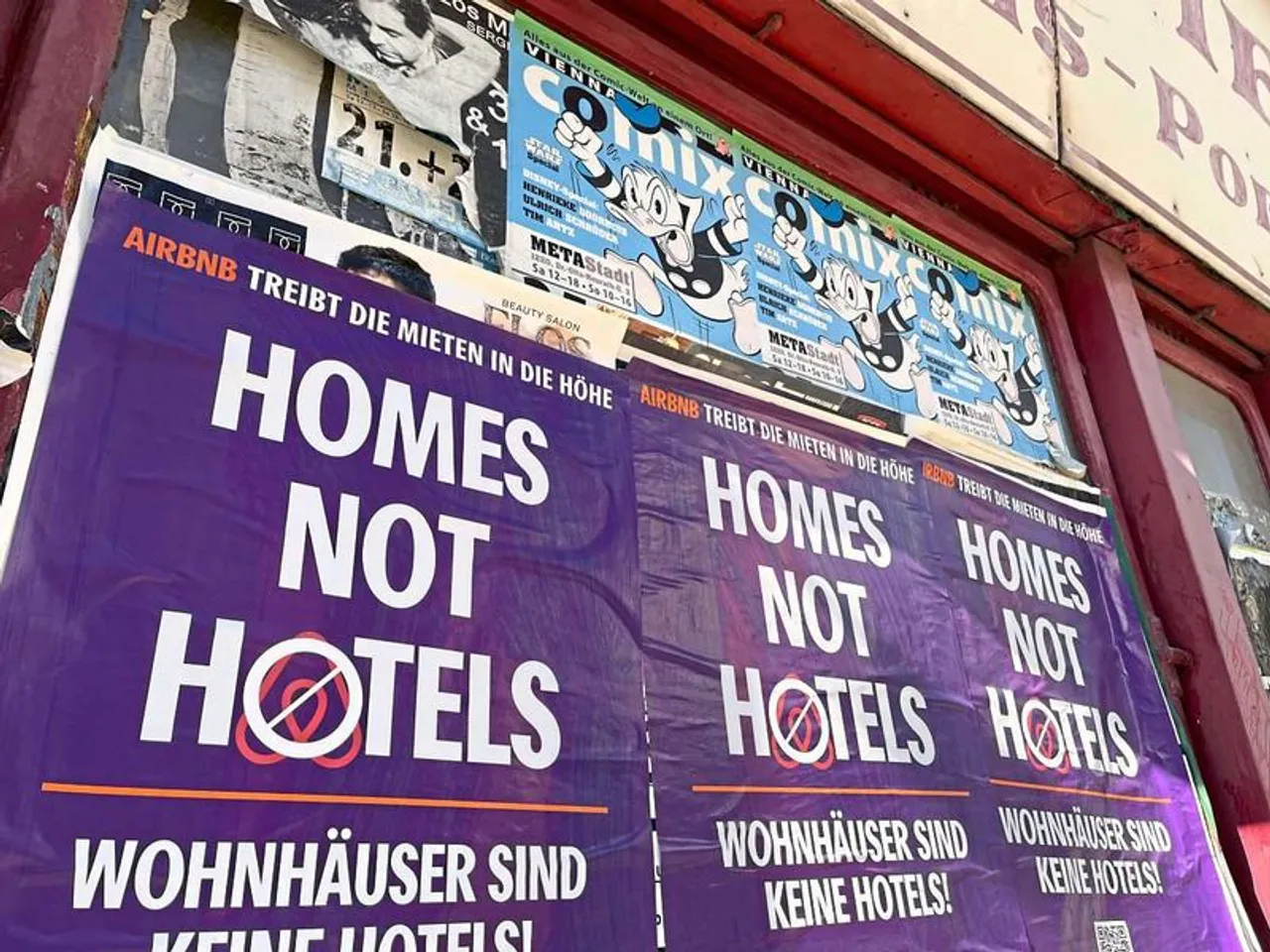 Die Partei Links meldet 1400 mutmaßlich illegale Airbnbs in Wien