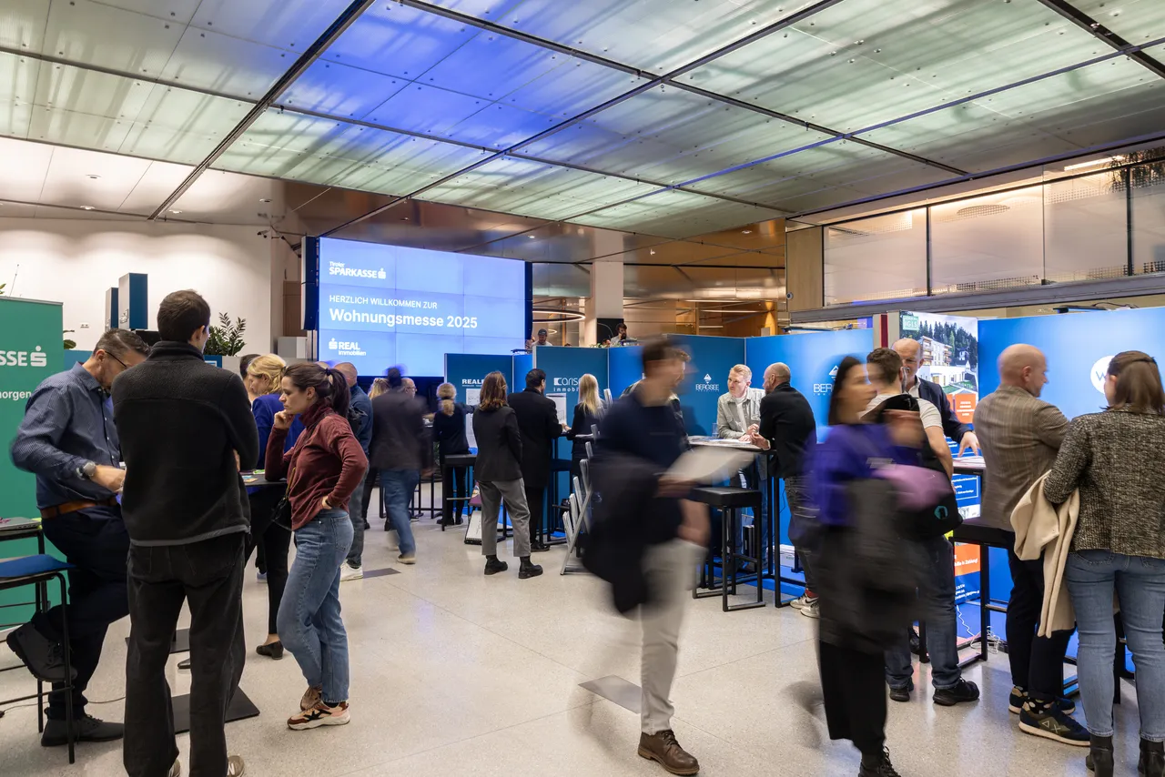 Erfolgreiche Premiere der „Wohnungsmesse“ von Tiroler Sparkasse und s REAL