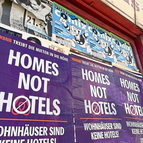 Die Partei Links meldet 1400 mutmaßlich illegale Airbnbs in Wien